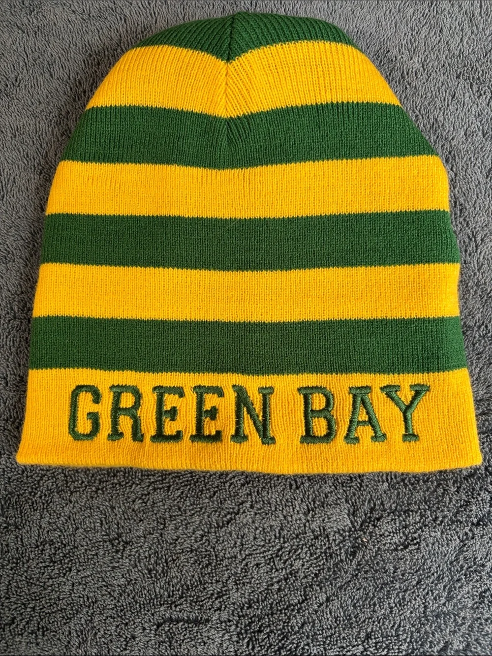 Green Bay Packers reversible Knit Beanie Hat - Kids Accessories